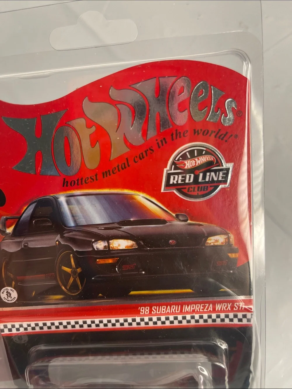 Hot Wheels RLC ’98 Subaru Impreza WRX STi JJY62 2026 Protector Shipper